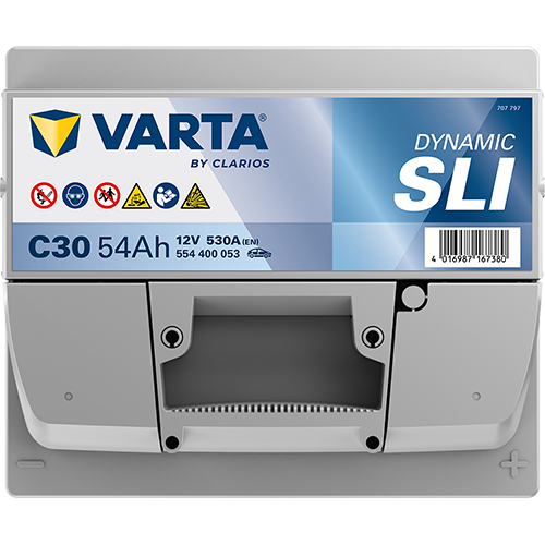 Акумулятор 12V 54AH 530A R+ DYNAMIC SLI 554400053 554 400 053 фото