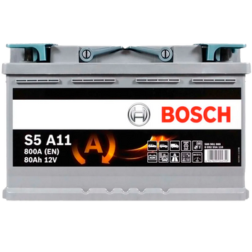 Акумулятор AGM 12V 80AH 800A R+ S5 A11 0092S5A110 0 092 S5A 110 фото