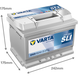 Акумулятор 12V 60AH 540A R+ DYNAMIC SLI 560409054 560 409 054 фото 3