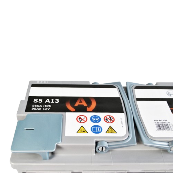 Акумулятор AGM 12V 95AH 850A R+ S5 A13 0092S5A130 0 092 S5A 130 фото