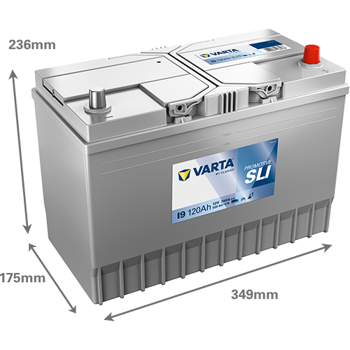 Акумулятор 12V 120AH 780A R+ PROMOTIVE SLI 620 047 078 фото