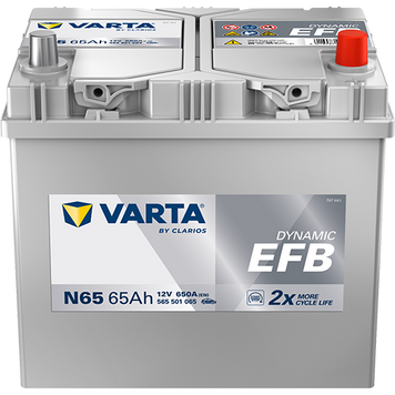 Акумулятор 12V 65AH 650A R+ DYNAMIC EFB 565501065 565 501 065 фото