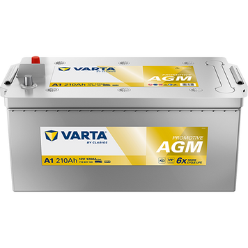 Акумулятор AGM 12V 210AH 1200A L+ 710901120 710901120 фото
