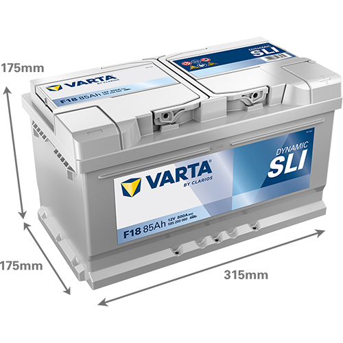 Акумулятор 12V 85AH 800A R+ DYNAMIC SLI 585200080 585 200 080 фото