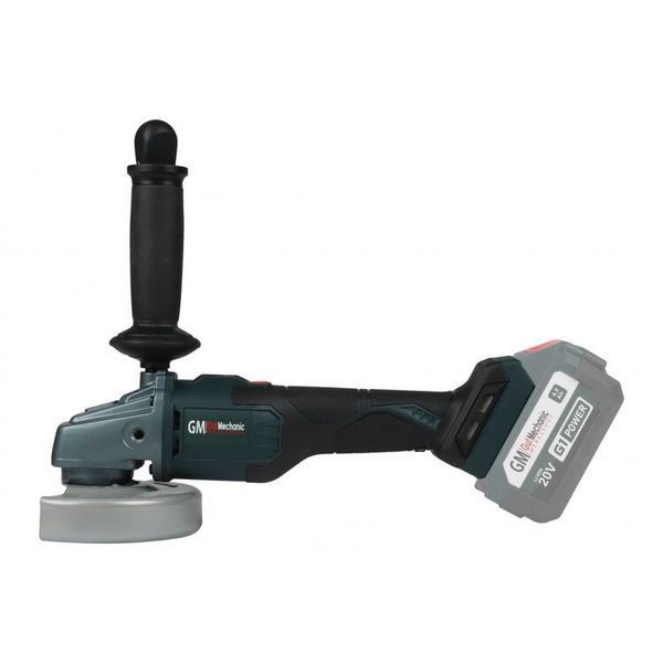 Шліфмашина кутова акумуляторна безщіткова Gut Mechanic &oslash;125mm m14 20v 4000-8500 об/хв (без акб і заряд. Пристрою) ag14125 AG-14125 фото
