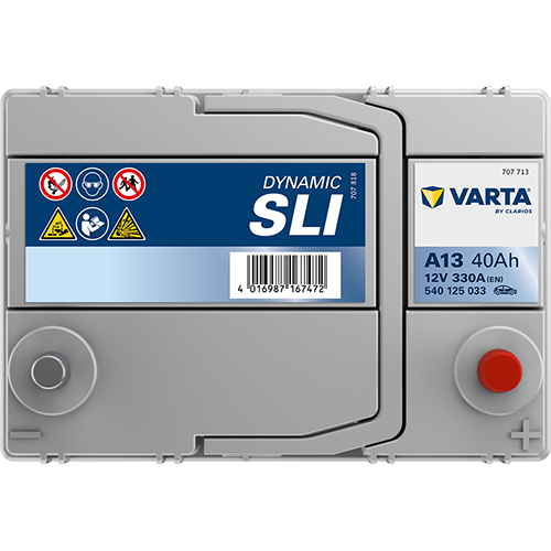 Акумулятор 12V 40AH 330A R+ DYNAMIC SLI 540125033 540 125 033 фото