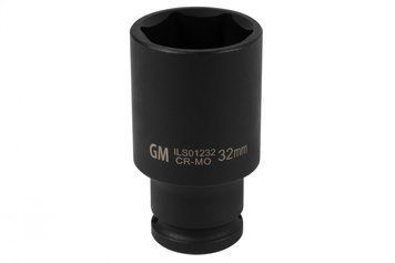 Головка Торцева Ударна 1/2" 32mm L-80mm 6-Гранна (Подовжена) Ils01232 ILS-01232 фото