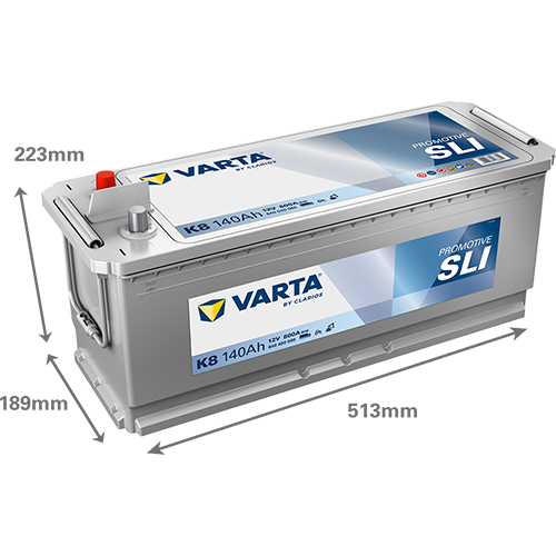 Акумулятор 12V 140AH 800A L+ PROMOTIVE SLI 640400080 640 400 080 фото