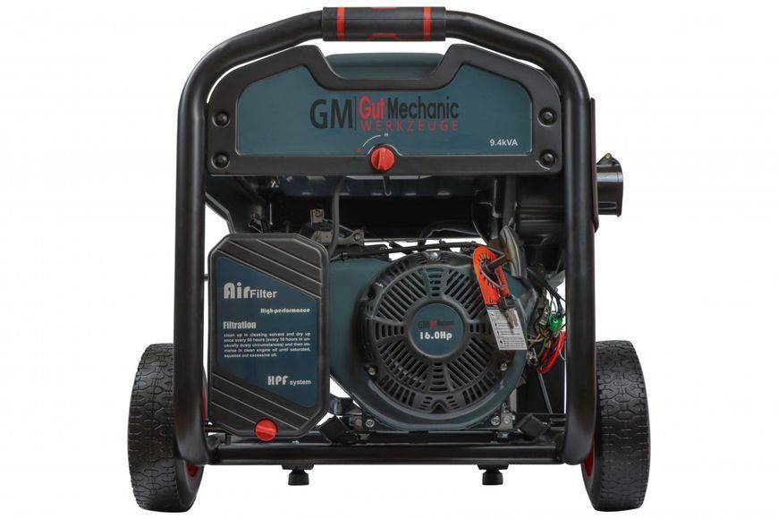 Генератор Бензиновий Gut Mechanic 7.0/7.5kw 8.75/9.37kva 12v/230v/380v Avr Трифазний Ручний/ Електростартер GG-70380E фото