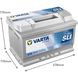 Акумулятор 12V 74AH 750A R+ DYNAMIC SLI 574402075 574 402 075 фото 3