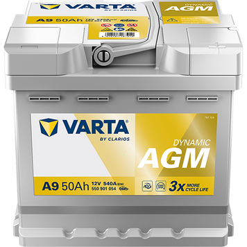 Акумулятор AGM 12V 50AH 540A R+ DYNAMIC 550901054 550 901 054 фото