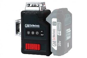 Рівень (нівелір) лазерний акумуляторний Gut Mechanic 20v 520nm max.-30m (без акб і заряд. Пристрою) гарантія 36 місяців LL-33520 фото