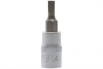 Головка Торцева З Бітою 1/4" Прямий Шліц Sl4 Bs0130 BS0130 фото